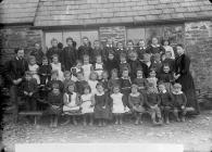 Pupils, Llanybydder school