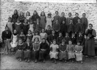 Pupils, Betws-yn-Rhos school (1899)