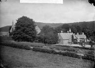 church and school, Llangernyw