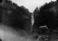 Rhaeadr Pistyll waterfall, Llanrhaeadr-ym-Mochnant