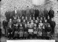 Standard 6 and 7 pupils of the British school,...