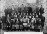 Standard 6 and 7 pupils of the British school,...