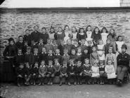 Pupils, Llangurig school (1891)