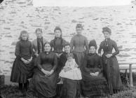 teachers, Llanbryn-mair school (1898)