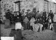 Workers at Sarn Mellteyrn factory