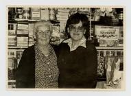 Dyfi Lewis and her mother Gretta Jones