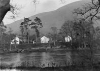 Farm near a river