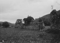 Archaeological ruins at Abbeycwmhir