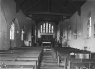 Interior of St. Cadmarch's church,...