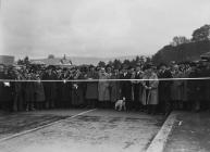 Opening of the Irfon bridge, near Builth Wells