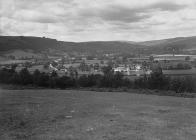 View of Llyswen, Breconshire and the Wye valley