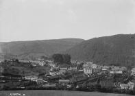 Knighton from the Frydd