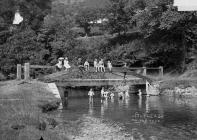 Bathers on the Teme