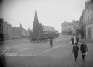 Park Crescent and Gwalia square Llandrindod Wells