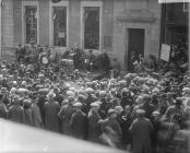 Unveiling of a plaque on Robert Owen's...