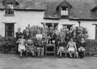 Presentation of golfing trophies, Builth Wells...