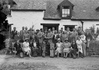 Presentation of golfing trophies, Builth Wells...