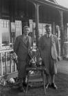 Two gentlemen golfers outside Llandrindod Wells...