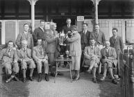 Group outside Llandrindod Wells Golf Club...