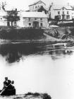 Looking accross the river Teifi at Llechryd...