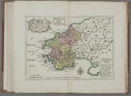 A Map of 'Pembrokeshire with its hundreds,...