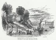  George Hotel and Menai bridge