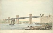  Britannia Tubular Bridge.General view