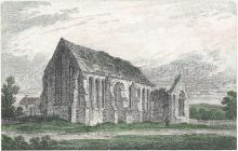  Aber Honddu collegiate chapel, Brecknockshire