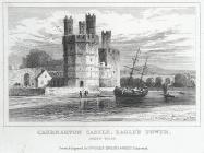  Caernarvon Castle, Eagle's Tower. North...