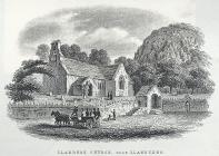  Llanrhos Church, Near Llandudno. (Eglwys Rhos)