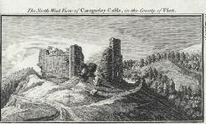 The North West View of Caergwrley Castle, in...