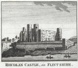  Rhudlan Castle, in Flintshire