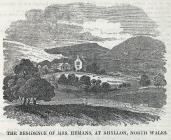The residence of Mrs. Hemans, at Rhyllon, north...