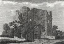  Llanblethan castle, Glamorganshire