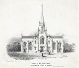  Sketch of the New Church proposed to be...