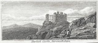  Harlech Castle, Merionethshire