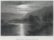  Tintern Abbey, Moonlight on the Wye