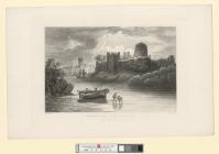  Pembroke castle and part of the town