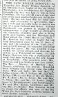 Dennis Donovan obituary from 1922