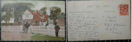 Postcards sent to Sam Small on HMS Courageous