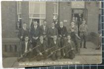 Llun y North Wales Comrades 1914