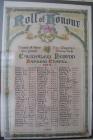 Caersalem Newydd WW1 Roll of Honour