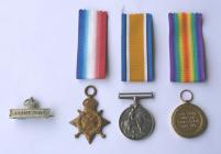 Medals of Gwyn Vaughan Donne, Welsh Regiment