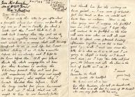 Thomas Henry Jones letter thanking Zoar chapel,...