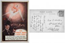 Zeppelin postcard from World War One