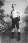 A young boxer, c.1910