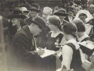 Prince of Wales visits Dolgellau, 1923