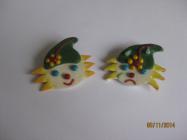 garden Festival brooches