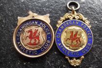 Glamorgan Police Athletic Club medallions.