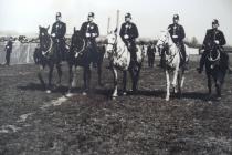 Glamorgan Constabulary Mounted officers.